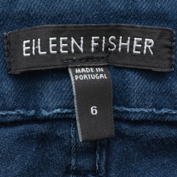 Eileen Fisher Organic Cotton Stretch Skinny Jeans Size 6 - Picture 5 of 9